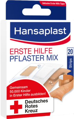 HANSAPLAST Erste Hilfe Pflaster Mix