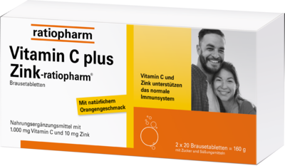 VITAMIN C PLUS Zink-ratiopharm Brausetabletten