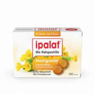 IPALAT Halspastillen honigmild o.Menthol zuckerfr.