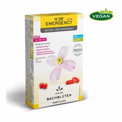 BACHBLÜTEN No.39 Emergency plus Pastillen