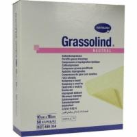 GRASSOLIND Salbenkompressen 10x10 cm steril